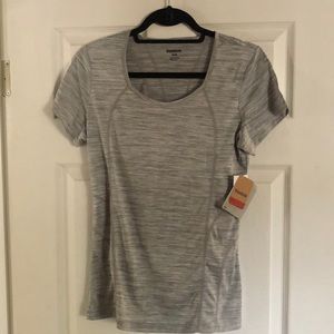 Reebok short sleeve workout top